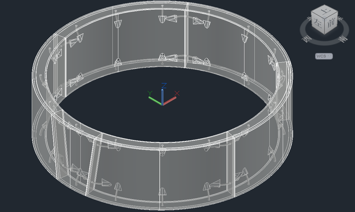 设计一个5.4m的盾构管片